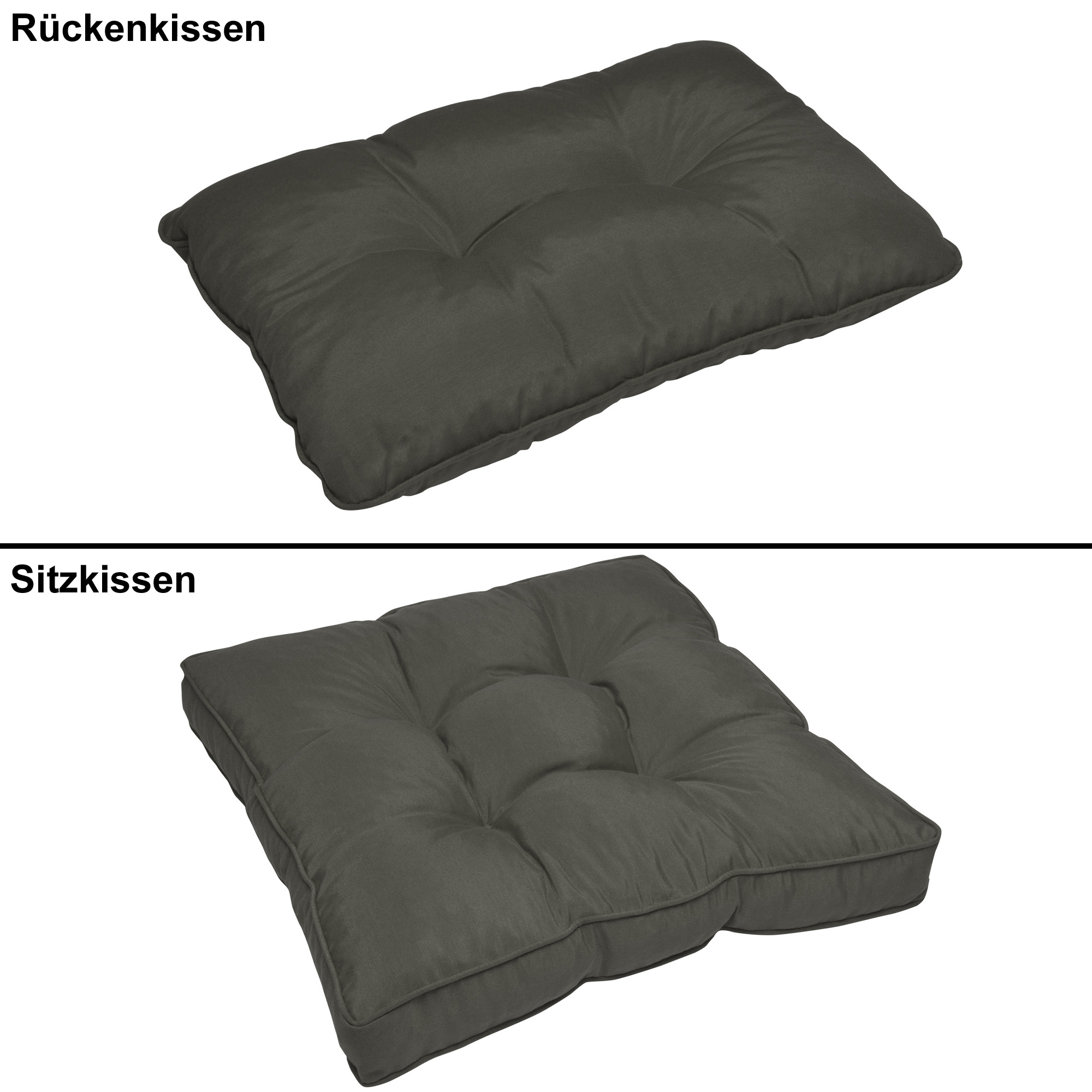 Lounge Sitzkissen Kissen Loungekissen Outdoor Polster Rückenkissen Auflage Sitz - Bild 15 von 19